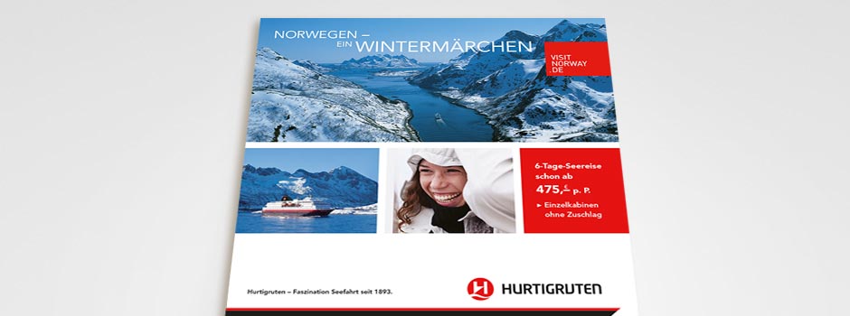 Text für Hurtigruten GmbH Text Angebotsfolder